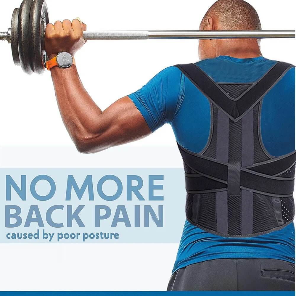 Back Brace Posture Corrector for Men and Women - Posture Vibe