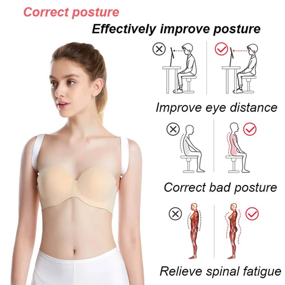 Sports Upper Back Brace Support Belt - Posture Vibe
