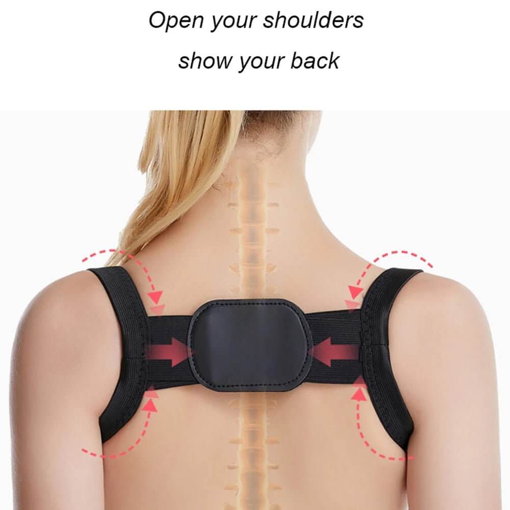 Sports Upper Back Brace Support Belt - Posture Vibe