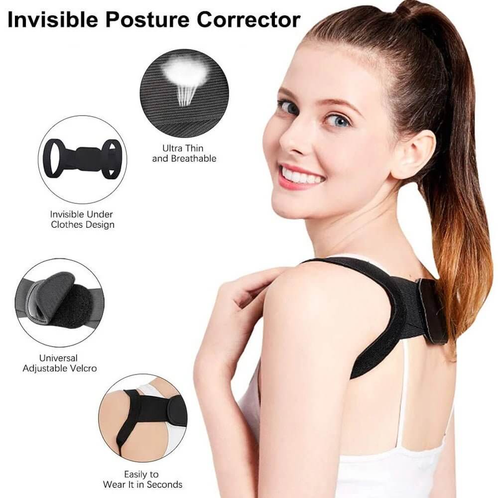 Sports Upper Back Brace Support Belt - Posture Vibe