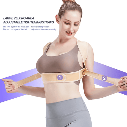 Adjustable Back Support Belt for Adult - Posture Vibe