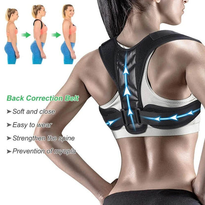 Adjustable Posture Corrector Back Brace - Posture Vibe
