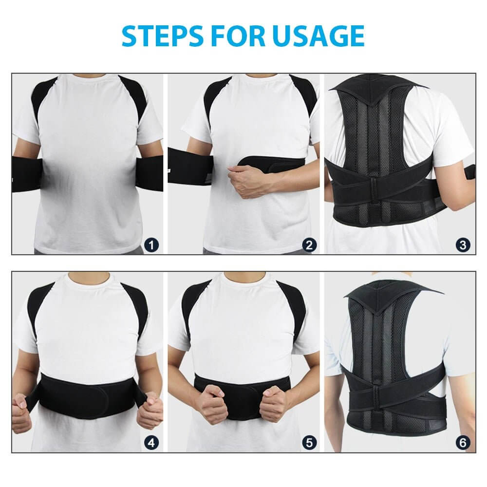 New Upper Back Posture Corrector - Posture Vibe
