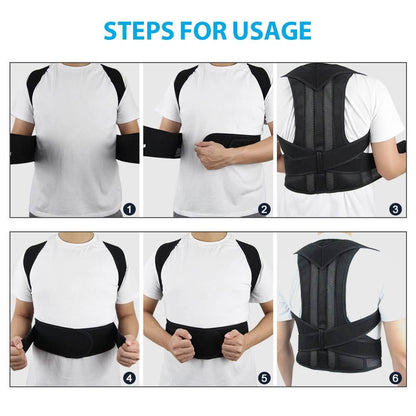 New Upper Back Posture Corrector - Posture Vibe