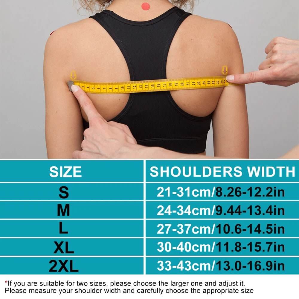 Sports Upper Back Brace Support Belt - Posture Vibe
